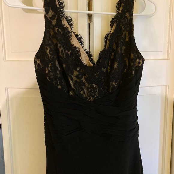 Anne Klein - US 4 - Black Sleeveless Flirty Formal Fun! - Picture 2 of 12